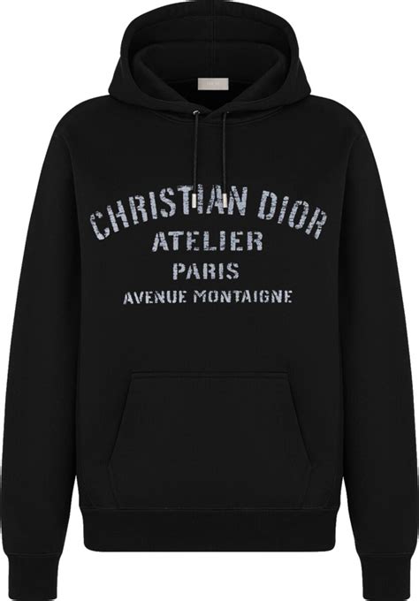 dior cardigan black|christian dior hoodie women.